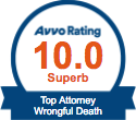 Wrongful Death - avvo badge