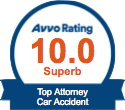 Car Accidents - avvo badge