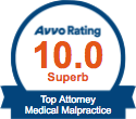 Medical Malpractice - Avvo badge