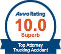 Trucking Accident - Avvo badge