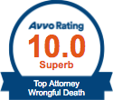 Wrongful Death - Avvo badge